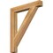 Ekena Millwork Traditional Block Rough Sawn Bracket, Western Red Cedar, 4"W x 30"D x 36"H BKT04X30X36TRA05RWR - alternate 1